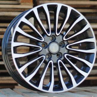 R18x8 5X108 ET 50 63.4 A1340 (INS0181) Grey Polished (MG) For FORD (K7)