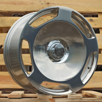 R20x8.5 5X112 ET 36 66.6 FBX052 Full Polished (FPL) For MER (Z5) (HYBRID FORGED Rear+Front)