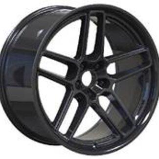 R20x9 5X115 ET 15 71.5 A5897 Black Half Matt (BLHM) For DODGE (P) (Front+Rear)