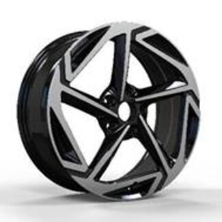 R18x7.5 5X114.3 ET 51 67.1 A5898 Black Polished (MB) For HYUND (P)