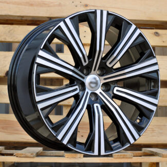 R20x9 5X108 ET 39 63.4 F0054 (TL0054NW) Black Polished (MB) For VOLVO (P1)