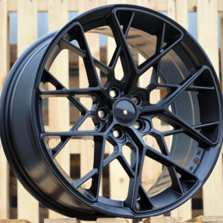 R18x8 5X112 ET 40 66.6 Q1131 (B5929) Black Half Matt (BLHM) For RACIN (K2) (Style HRE)