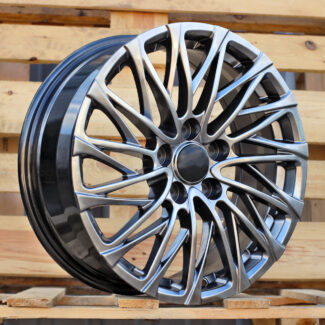 R17x7 5X114.3 ET 43 60.1 FBX048 Black (BL) For TOYOT (Z5) (HYBRID FORGED)