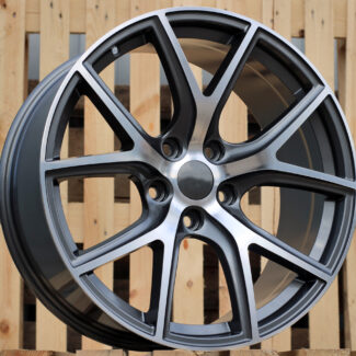 R20x9 5X127 ET 35 71.5 B5315 (BY1317) Grey Polished (MG) For JEEP (Z6)