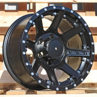 R16x8.5 6X139.7 ET M12 110.1 B1494 Black Matt (BM) For 4X4 (K3) (Milling)