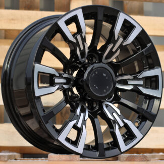 R17x8 6X139.7 ET 10 110.1 B1865 Black Polished (MB) For 4X4 (K3) (BM label)