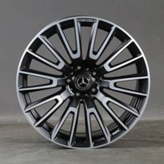 R22x10 5X130 ET 36 84.1 F1070 (FBX349) Black Polished (MB) For MER (Z5) (HYBRID FORGED)