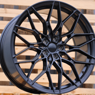 R17x7.5 5X112 ET 40 66.6 IN292 (XFDQ012) Black Half Matt (BLHM) For BMW (P1) (HYBRID FORGED)