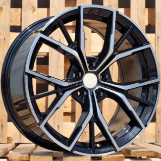 R17x7.5 5X112 ET 40 66.6 B1667 (FBX081) Black Polished (MB) For BMW (Z5) (HYBRID FORGED)