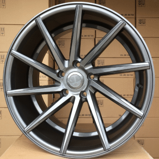 R18x9 5X112 ET 35 66.5 B1058 Grey (GR) For RACIN (P2+K3) (LEFT SIDE (Style Vossen)