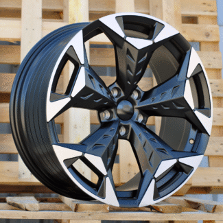 R19x8.5 5X112 ET 38 57.1 YF5717 Black Polished Half Matt (MBHM) For CUPRA (Z6) (HYBRID FORGED)