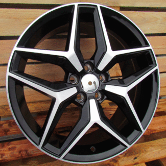 R17x7.5 5X100 ET 45 57.1 B5440 Black Polished+Powder Coating (MBPC) For SEAT (P)