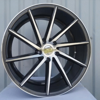 R19x9 5X120 ET 35 72.6 XF096 Grey Polished (MG) For RACIN