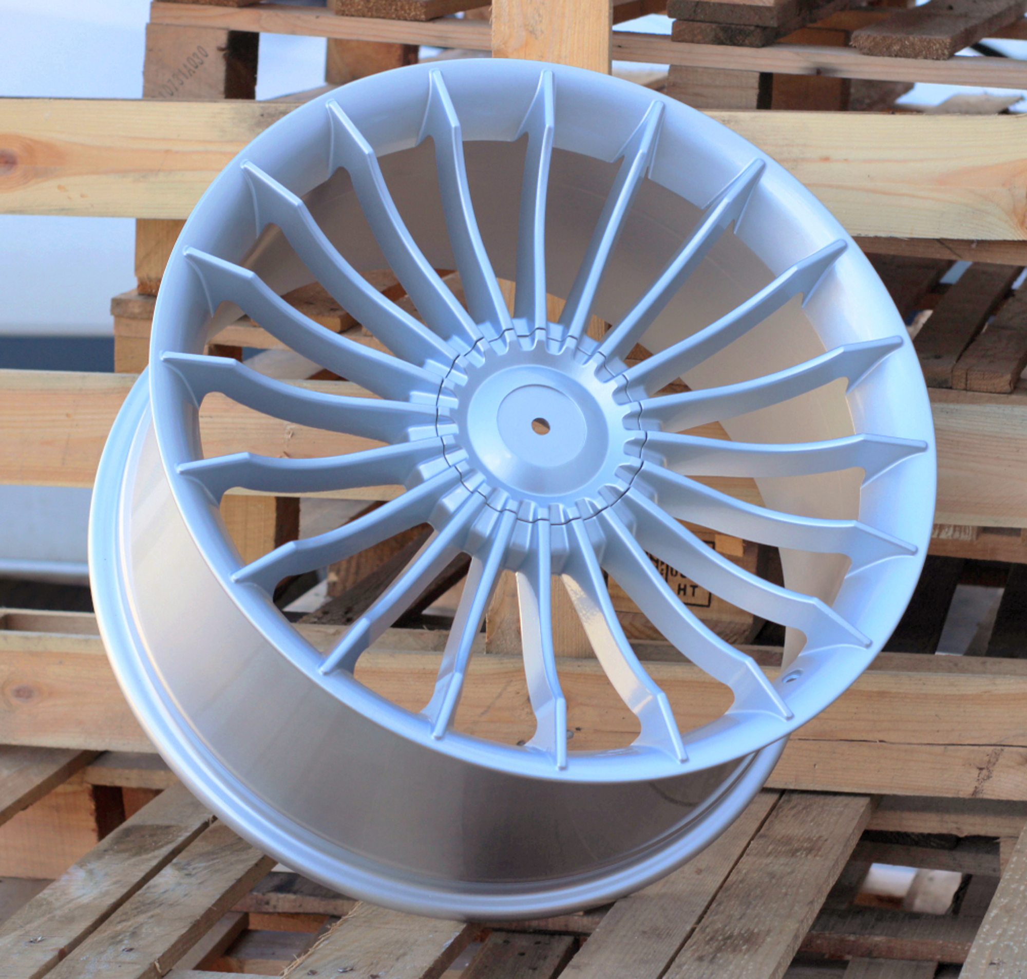 R17x8 5X120 ET 34 72.6 BK273 (BY1023) Silver Shining (SS) For BMW (Z1)