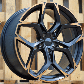 R19x8.5 5X112 ET 40 57.1 I5572 (FBX220) Black Polished Half Matt Cooper (MBHMC) For CUPRA (K8+P2+Z5) (HYBRID FORGED)