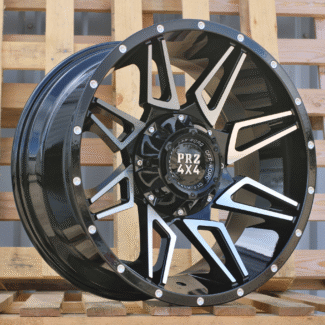 R20x10 6X139.7 ET 0 106.1 B1955 Black Polished (MB) For 4X4 (K3)