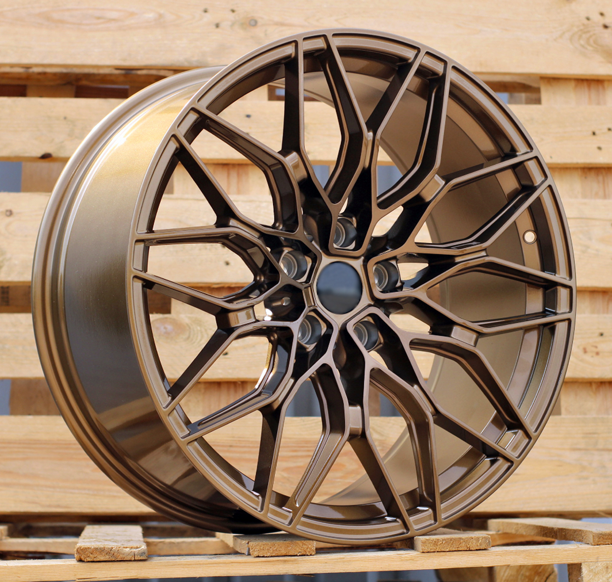 R20x8.5 5X120 ET 35 72.6 IN292 (FBX250) Bronze (YY) For BMW (Z5) (HYBRID FORGED Rear+Front)
