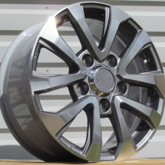 R18x8 5X150 ET 60 110.5 B1156 Grey Polished (MG) For TOYOT (K3)