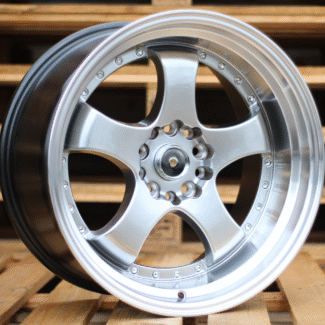 R18x9.5 10X114/120 ET 20 74.1 LU002 Hyper Black (HB) For RACIN (P1) (REAR+FRONT STYLE JAPAN)