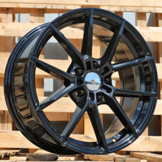 R17x7.5 5X112 ET 40 66.6 B5601 (D1740) Black (BL) For BMW (Z3)