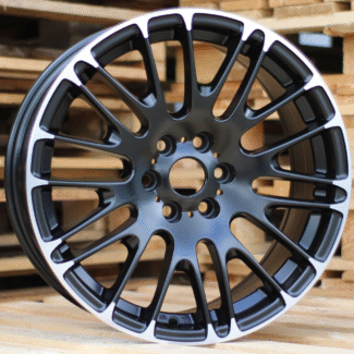 R20x10 5X112 ET 20 66.5 BY913 Black Polished Matt (MBM) For PORCH