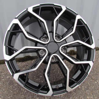 R17x7 5X114.3 ET 43 66.1 XF260 (BK1058) Black Polished (MB) For RENAU (L4+D3)