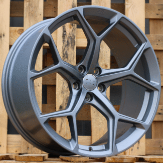 R22x10 5X112 ET 19 66.5 I5598 (FBX112) Gun Metal (GM) For AUD (P2) (HYBRID FORGED)