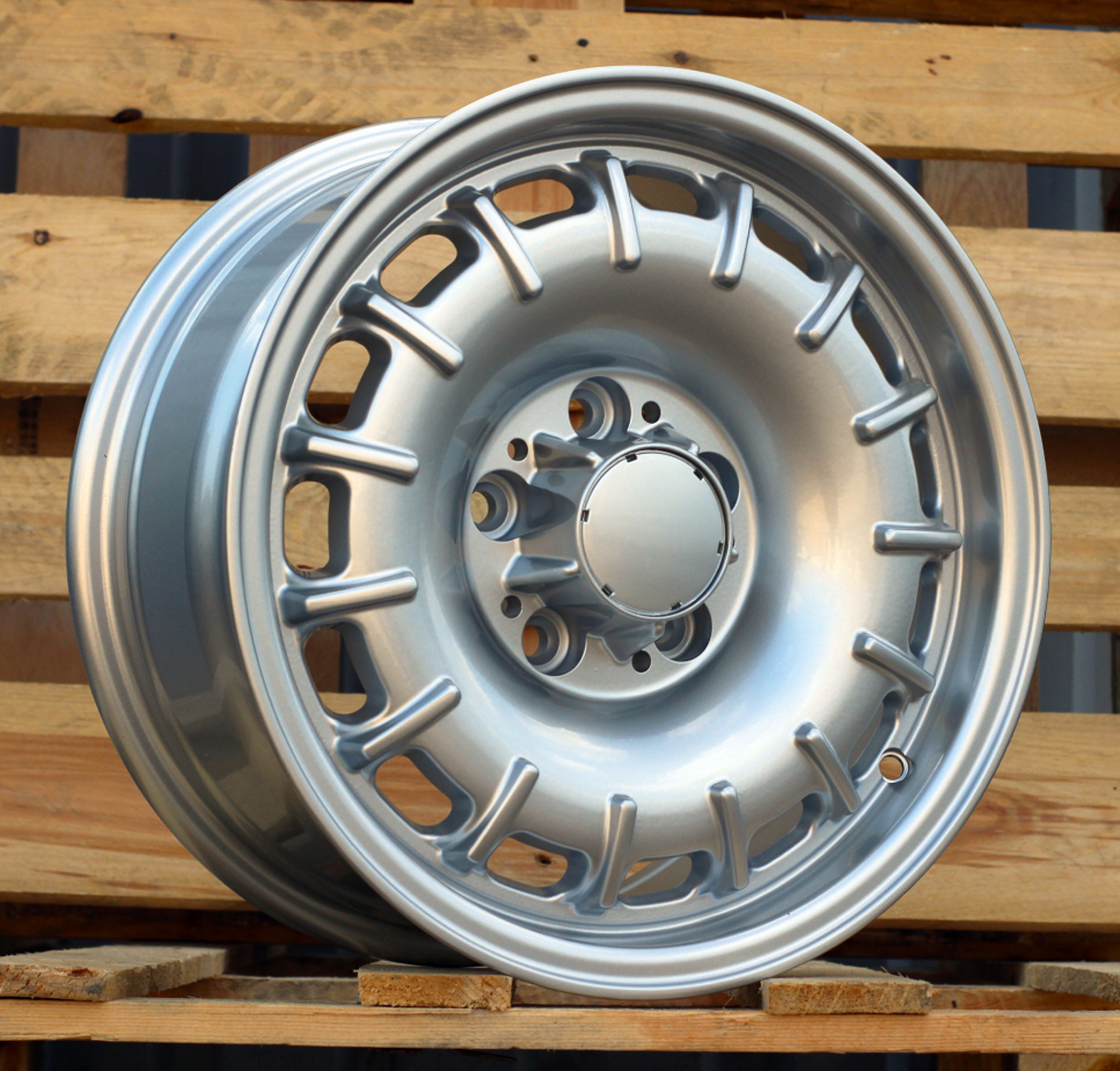R14x6 5X112 ET 30 66.6 A1370 Silver Shining (SS) For MER (P)