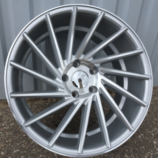 R20x8.5 5X120 ET 33 72.6 LU589 (M7L) Polished Silver (MS) For RACIN