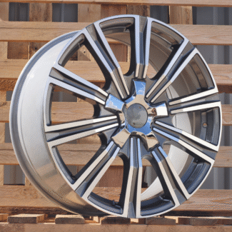 R20x8.5 5X150 ET 60 110.1 B1149 Grey Polished (MG) For TOYOT (K3)