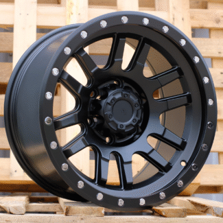 R17x9 6X139.7 ET 0 110.1 JT243 Black Polished (MB) For 4X4 (K3)