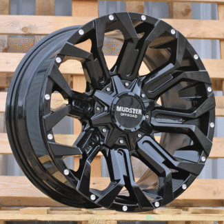 R20x9 8X165.1 ET 0 125.1 B1417 Black (BL) For 4X4 (K3)