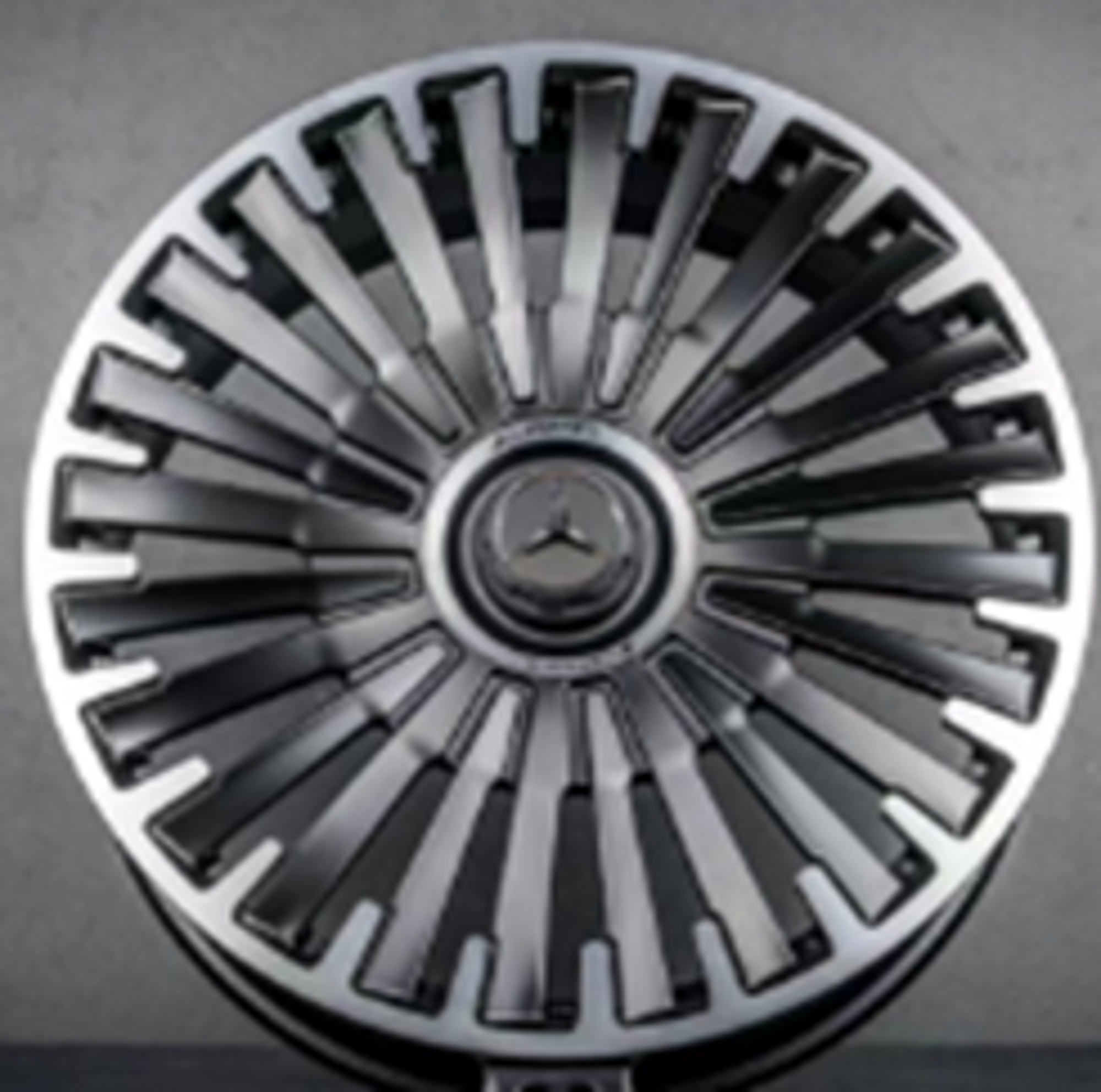 R20x8.5 5X112 ET 32 66.6 Y0425 (YF0425) Black Polished Half Matt (MBHM) For MER (Z5) (EQS V297) HYBRID FORGED)