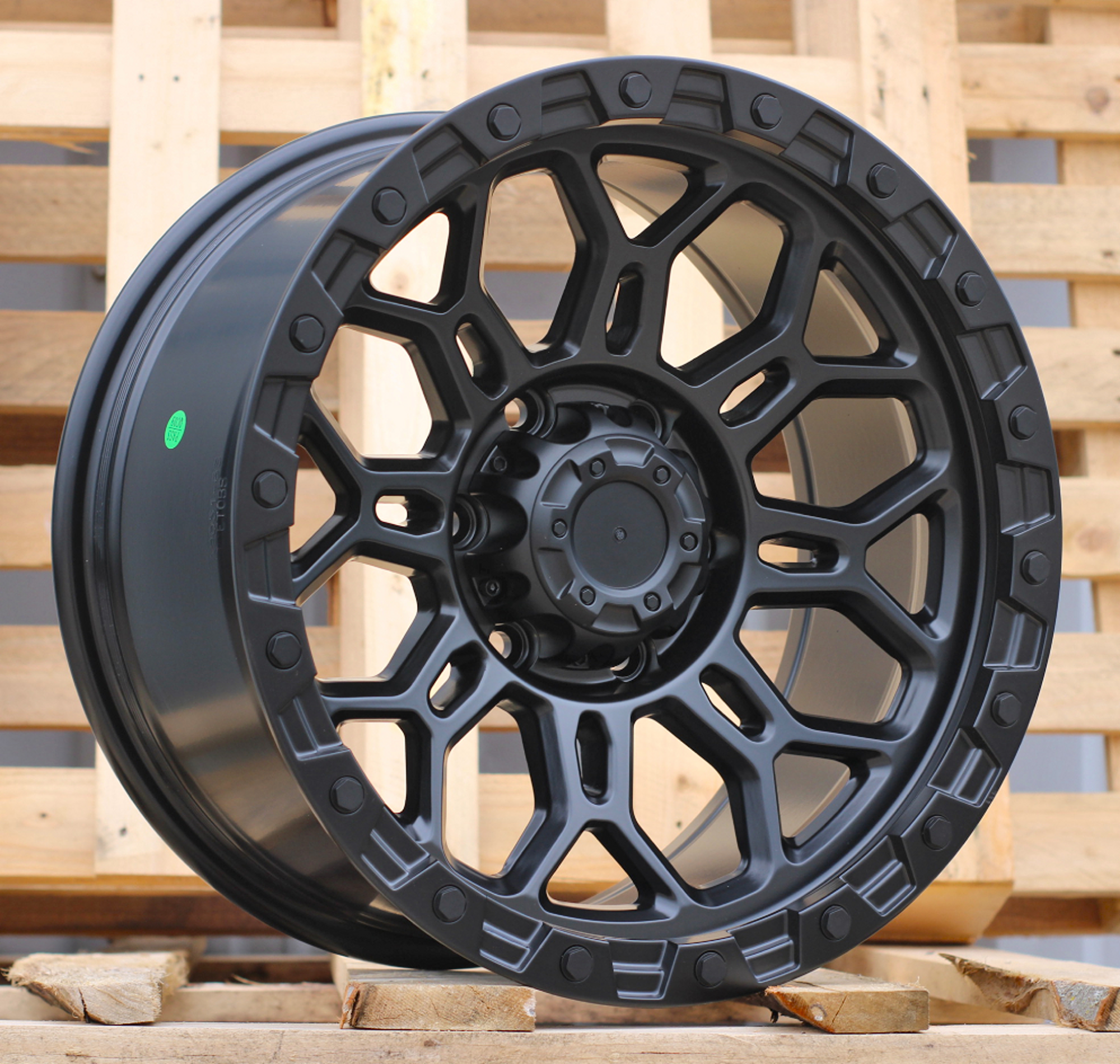 R16x8 6X139.7 ET 0 106.1 FBX317 Black Matt (BM) For 4X4 (K3) (HYBRID FORGED)