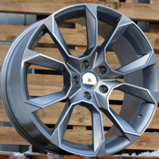 R18x8 5X112 ET 42 57.1 SK516 (IN5474) Grey Polished (MG) For SKODA (Z6)
