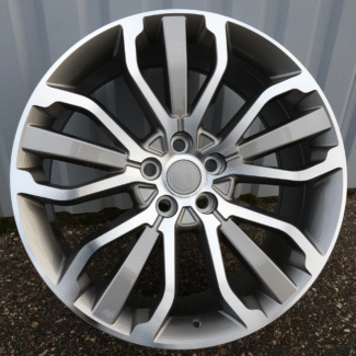 R21x9.5 5X120 ET 49 72.6 B1027 (IN2101) Grey Polished (MG) For LAND (K7)