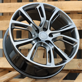 R22x9 5X127 ET 34 71.5 BK568 (BY1288) Hyper Black (HB) For JEEP (Z1)