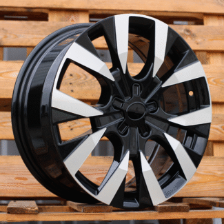 R17x7 5X108 ET 45 65.1 Y1248 Black Polished (MB) For CITRO (P)