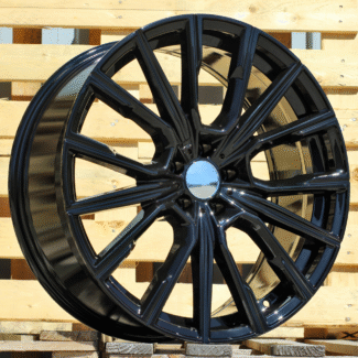 R21x10 5X112 ET 41 66.6 B5836 Black (BL) For BMW (K4) (Rear+Front)