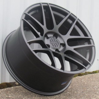 R19x9 5X120 ET 30 72.6 XF995 (HX022) Black Half Matt (BLHM) For HAXER (K4+P1) (Rear+Front)