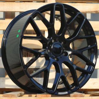 R20x8.5 5X112 ET 35 66.5 AT967 (IN0186) Black (BL) For MER (Z5) (BRABUS Style Rear+Front)