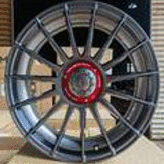 R18x8 10X100/112 ET 40 73.1 FBX298 Gun Metal (GM) For RACIN (Z5) (HYBRID FORGED Style OZ)