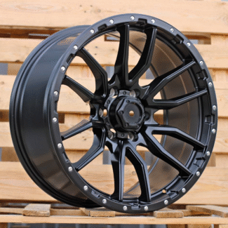 R18x9 6X139.7 ET 10 106.1 I6098 Black Half Matt (BLHM) For 4X4 (K7)