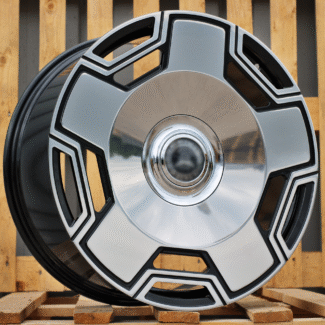 R23x10 5X130 ET 30 84.1 LTRGW105 (FB0988P) Black Polished (MB) For MER (K7) (FORGED G Class)