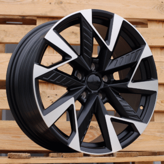 R18x8 5X112 ET 40 57.1 YF0443 Black Polished Half Matt (MBHM) For CUPRA (P1) (HYBRID FORGED)