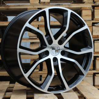 R21x11 5X130 ET 58 71.6 B5362 Black Polished (MB) For PORCH (K4) (Rear+Front)