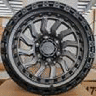 R17x9 6X139.7 ET 0 110.1 H973D Black Matt (BM) For 4X4 (Z5) (FUEL Style)