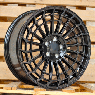 R19x9.5 5X112 ET 43 66.6 H3140F Black (BL) For MER (K7) (HYBRID FORGED Rear+Front)