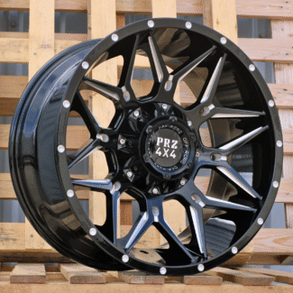 R20x10 8X165.1 ET 0 121.3 B1956 Black (BL) For 4X4 (K3) (Milling)