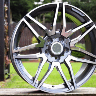 R18x8 5X112 ET 45 66.6 A874 Grey Polished (MG) For MER (K2+Z2)